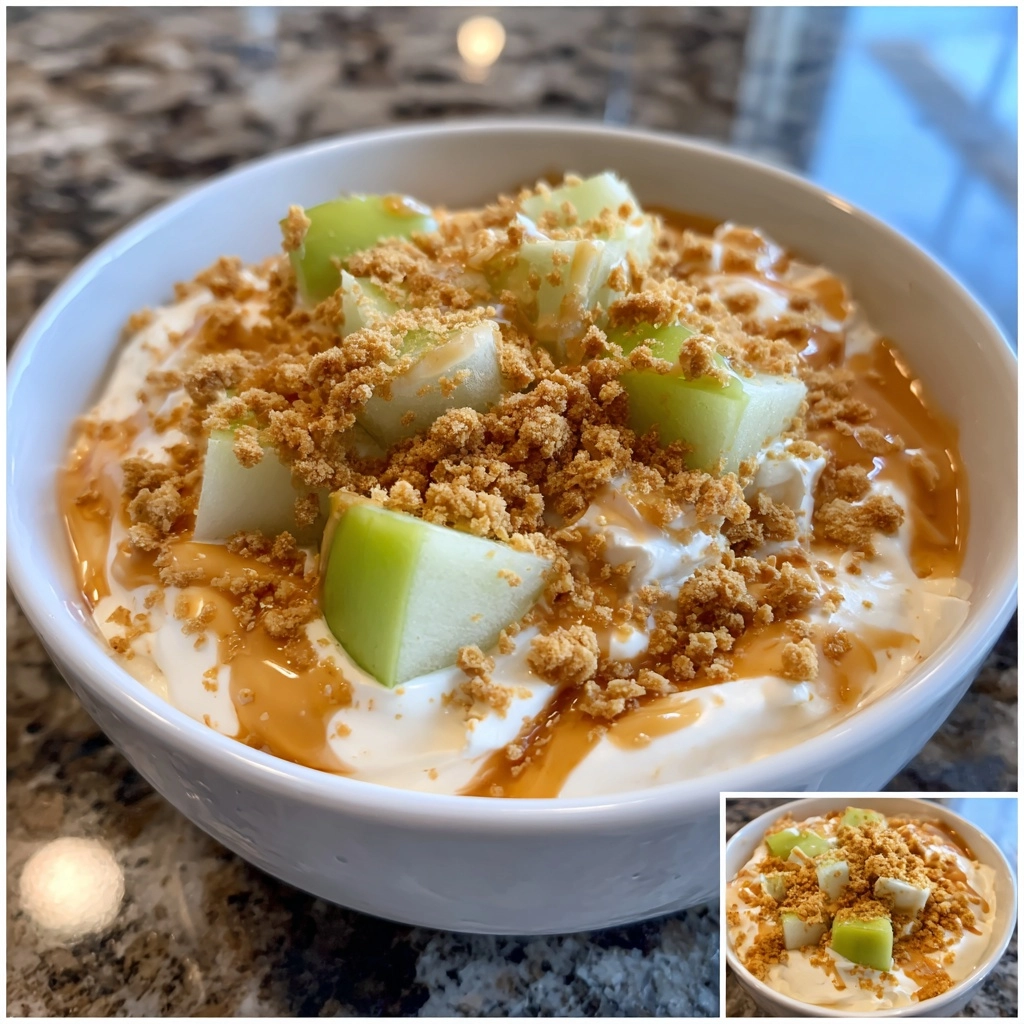 Irresistible Easy Caramel Apple Cheesecake Dip Recipe
