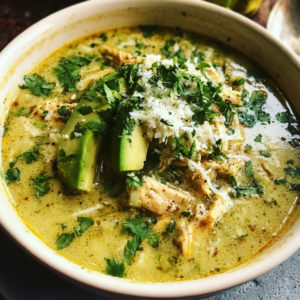 Irresistible Easy Green Enchilada Chicken Soup Recipe