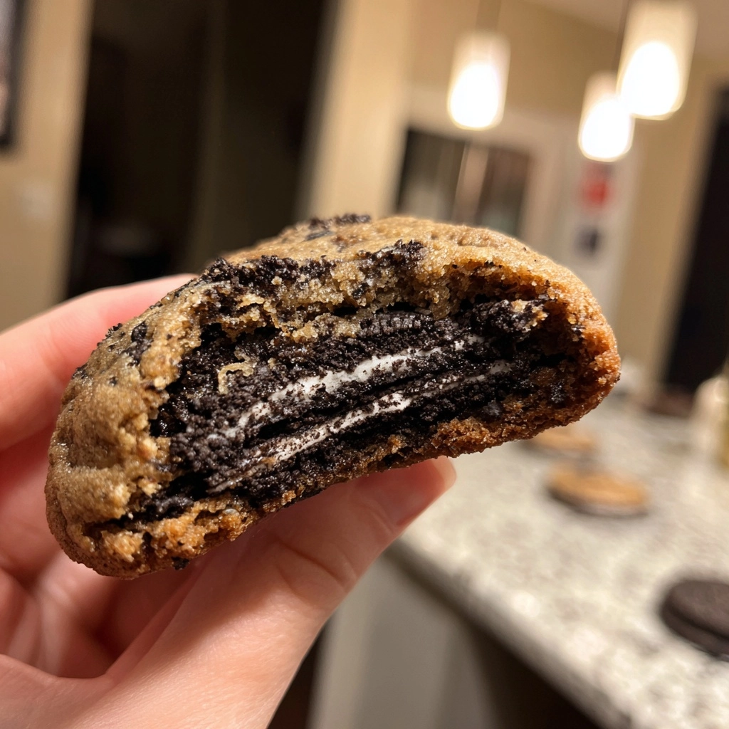 Irresistible Easy Halloween Oreo Stuffed Cookies Recipe