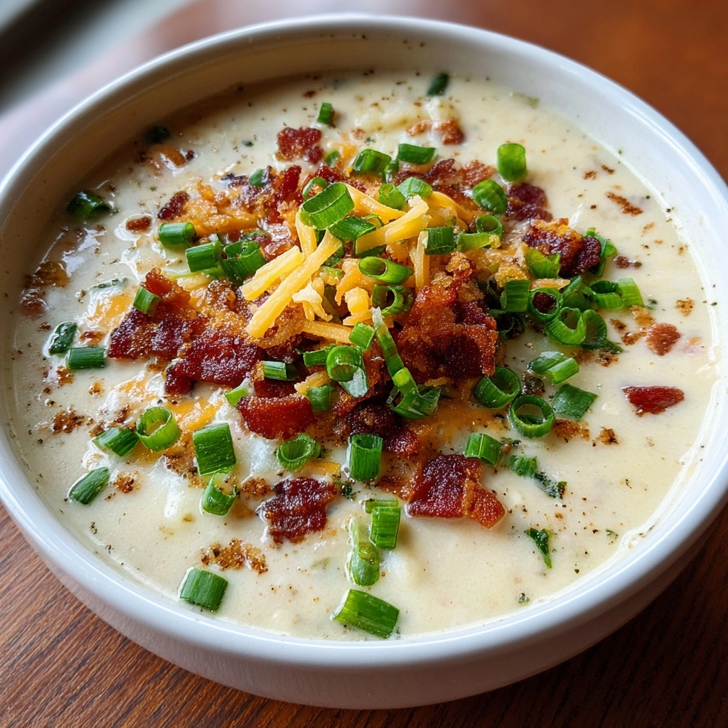 Irresistible Loaded Outback Potato Soup Recipe to Savor
