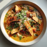 Irresistible Poblano Chicken Tortilla Soup Recipe Delight