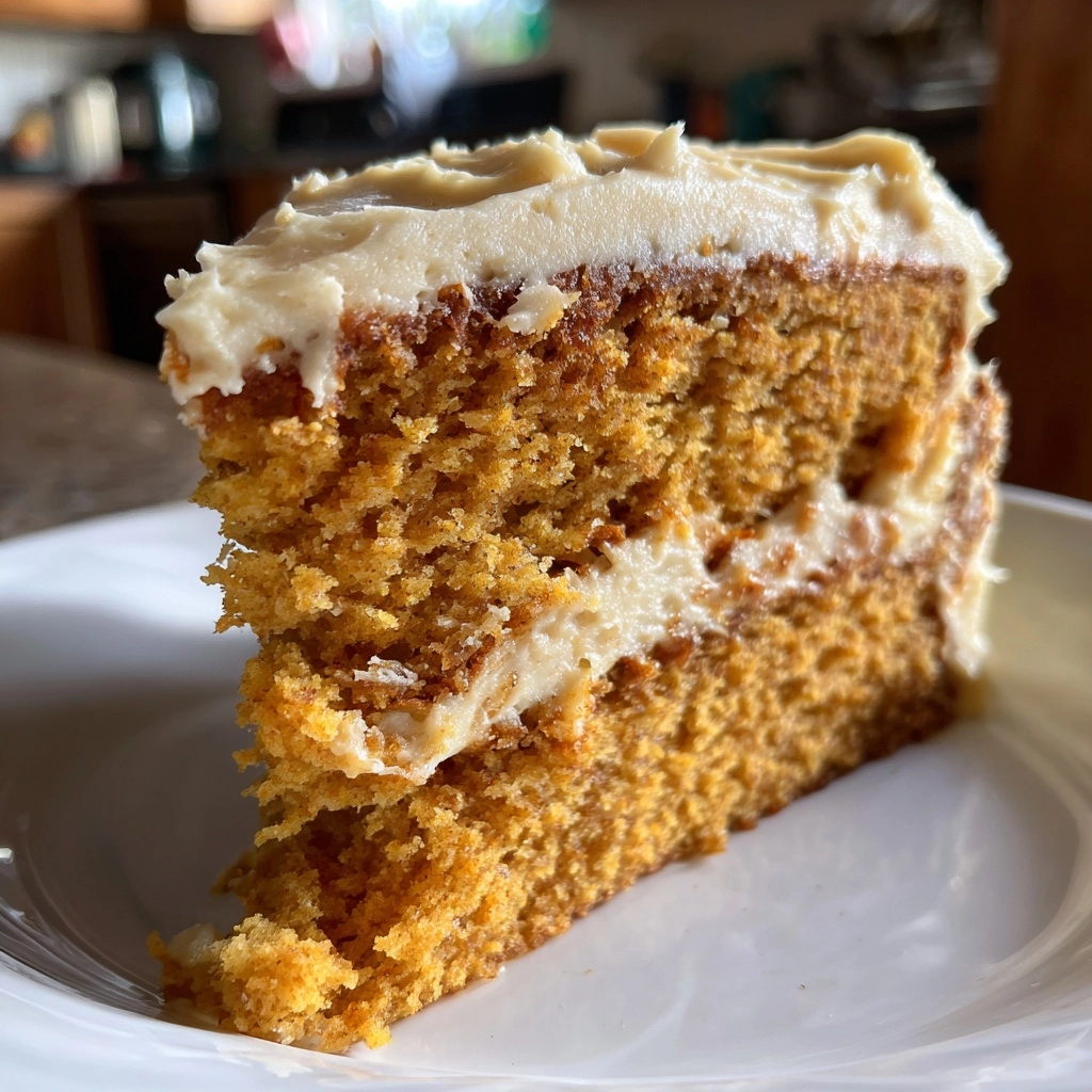 Irresistible Pumpkin Spice Cake with Brown Sugar Frosting