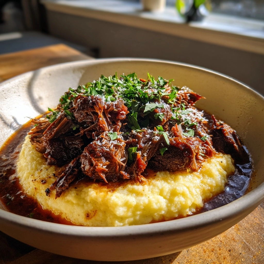 Irresistible Short Rib Ragu with Parmesan Mashed Potatoes