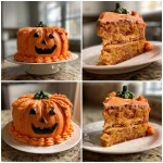 Jack-o'-Lantern Cake