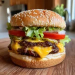 Juicy Homemade Burgers