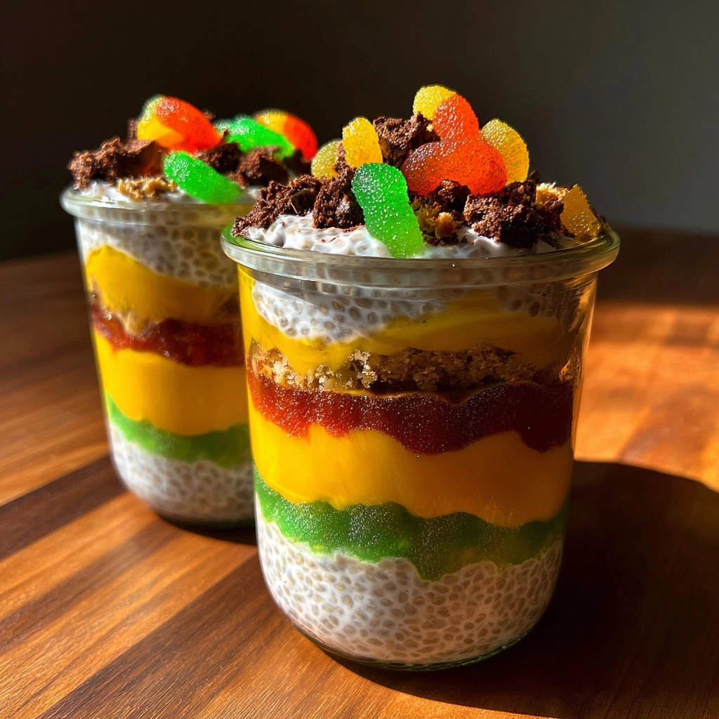 Keto Chia Pudding Graveyard Cups