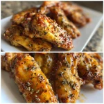Lemon Pepper Wings with Honey