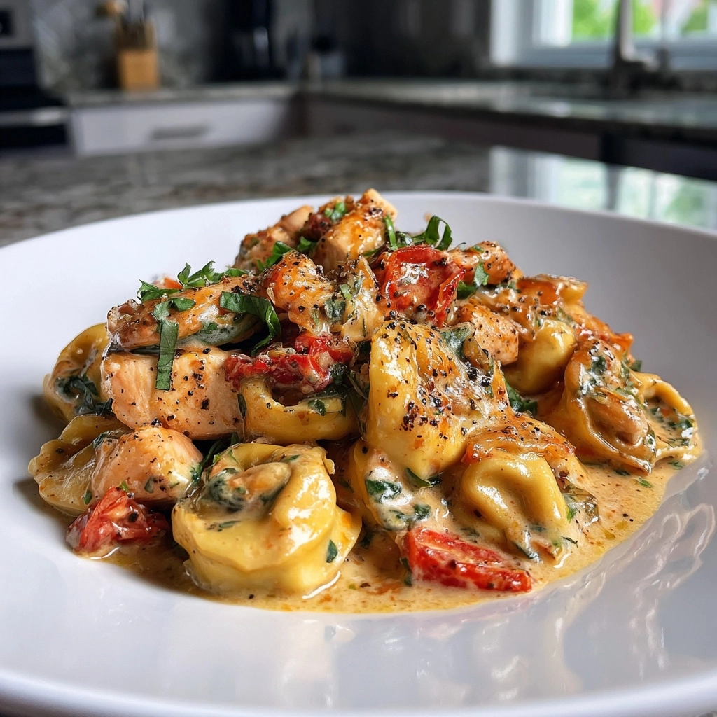 Marry Me Chicken Tortellini