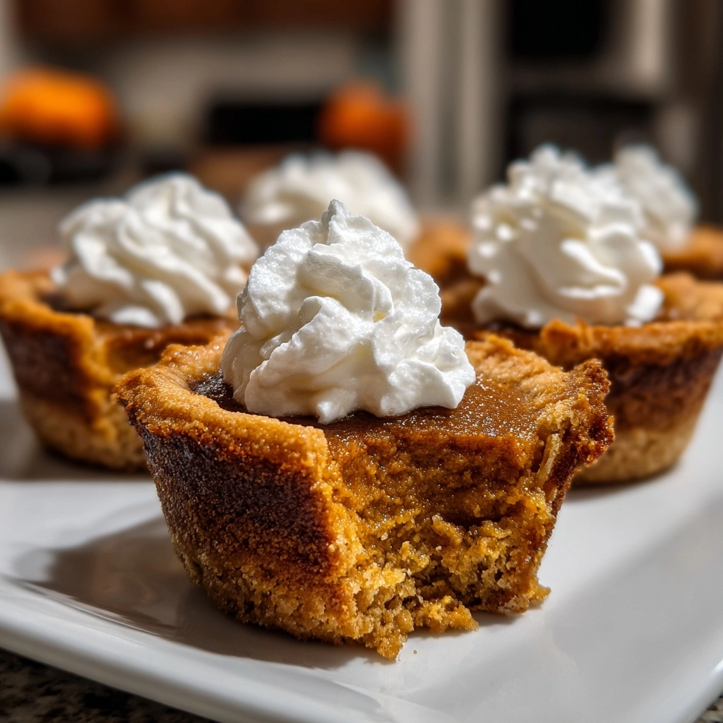 Mini Keto Pumpkin Pie Bites