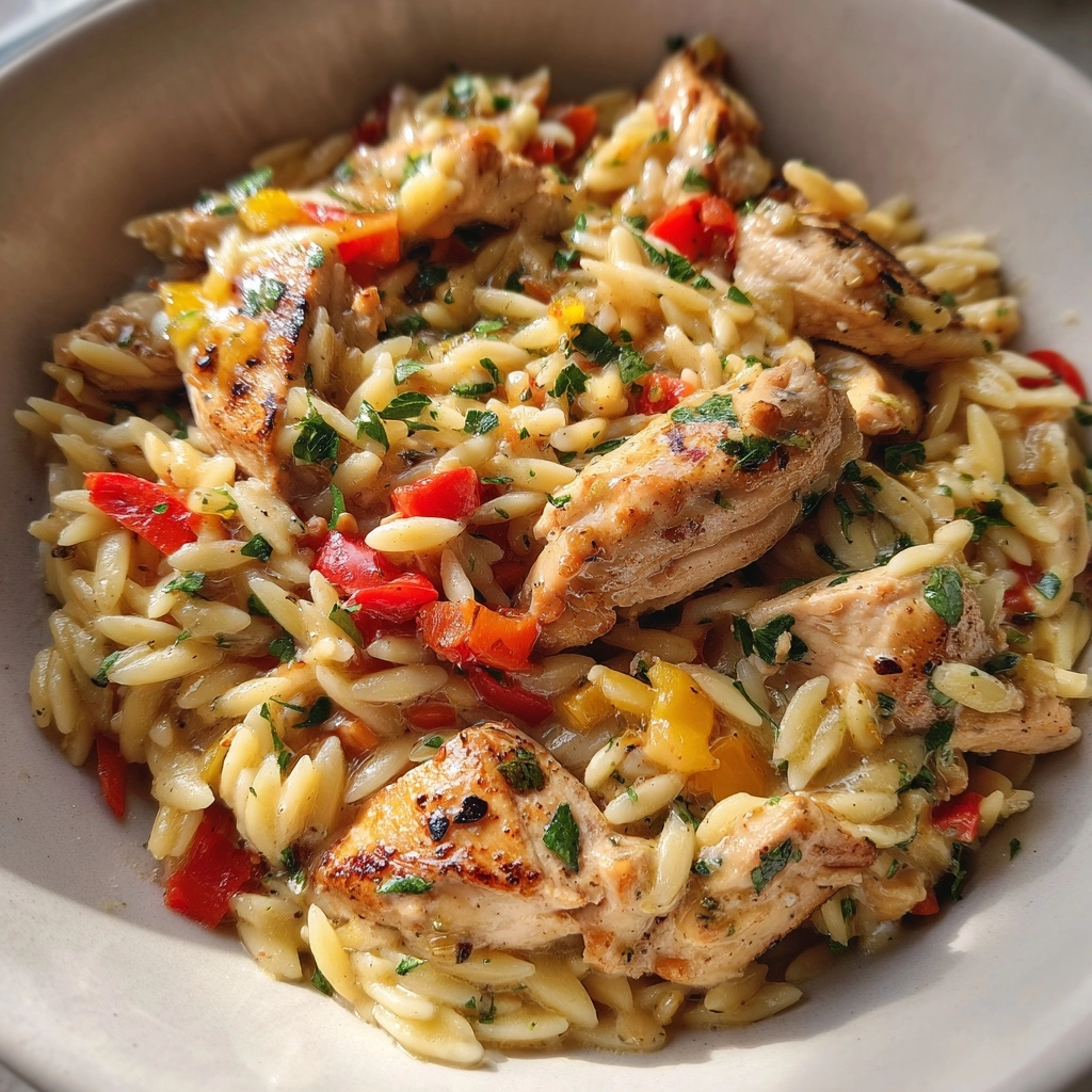 Monterey Chicken Orzo
