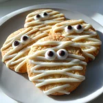 Mummy Cookies for Halloween
