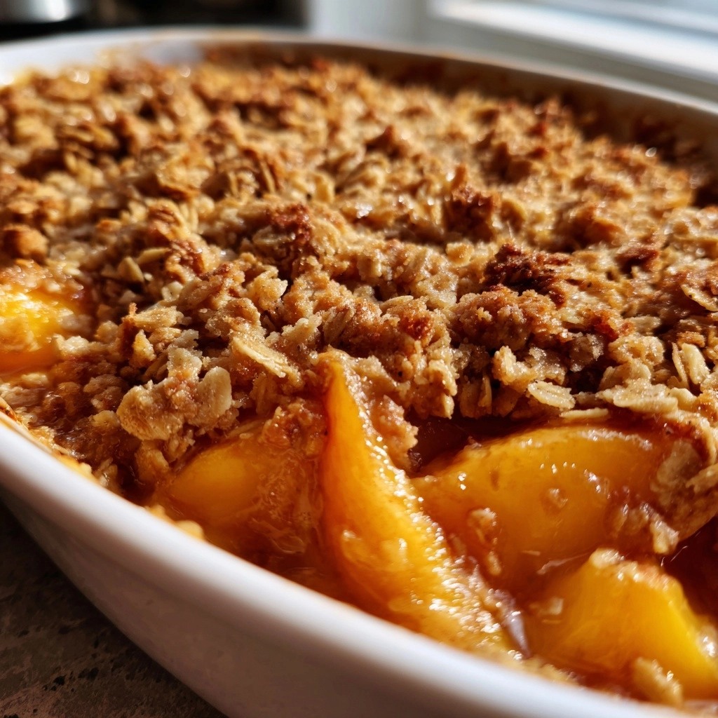 Peach Crisp