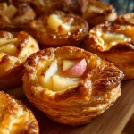Pear and Brie Puff Pastry Bites