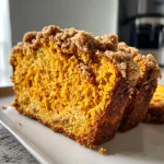 Pumpkin Bread with Streusel Topping Recipe