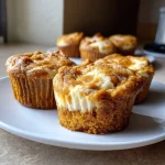 Pumpkin Cheesecake Muffins