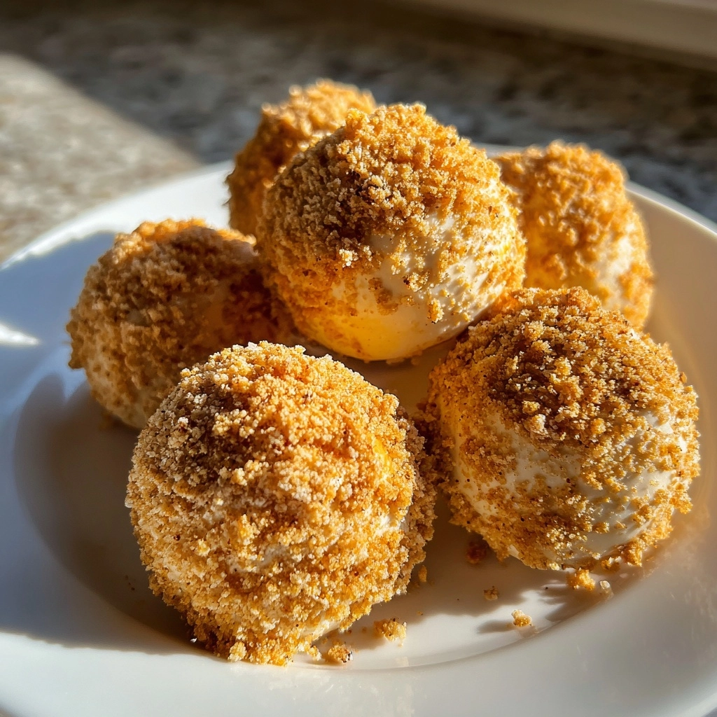 Pumpkin Cheesecake Truffles - Host The Toast