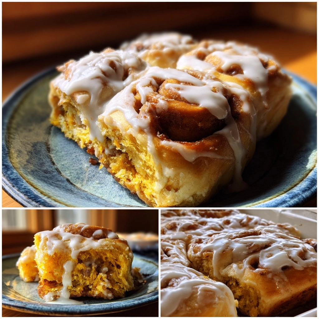 Pumpkin Cinnamon Rolls