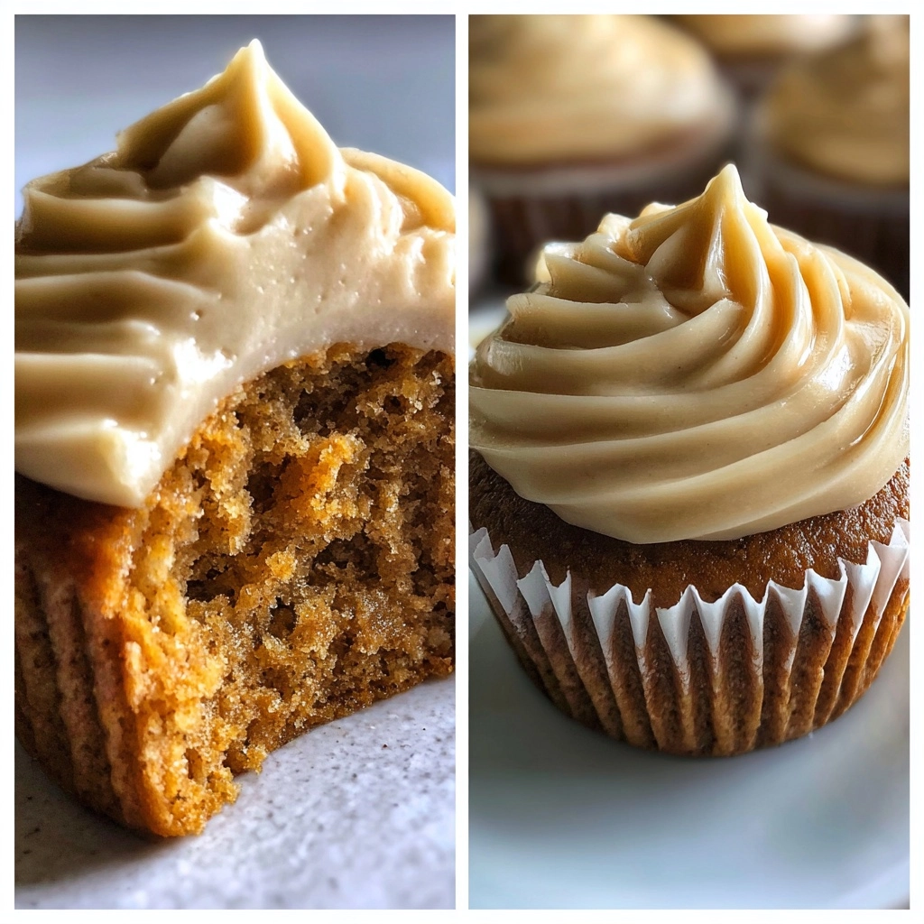 Pumpkin Cupcakes with Brown Butter Frosting