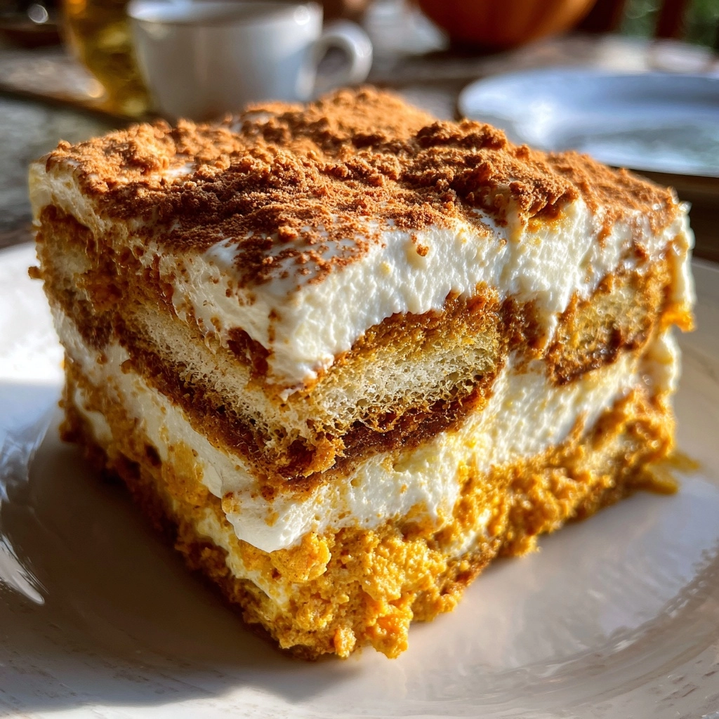 Pumpkin Tiramisu