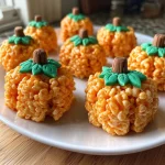 Rice Krispie Pumpkins