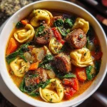 Sausage Tortellini Soup