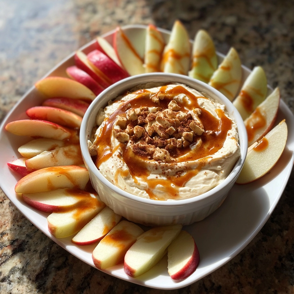 Savor the Sweetness with This Easy Caramel Apple Cheesecake Dip Recipe!