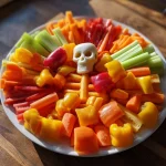 Skeleton Veggie Tray