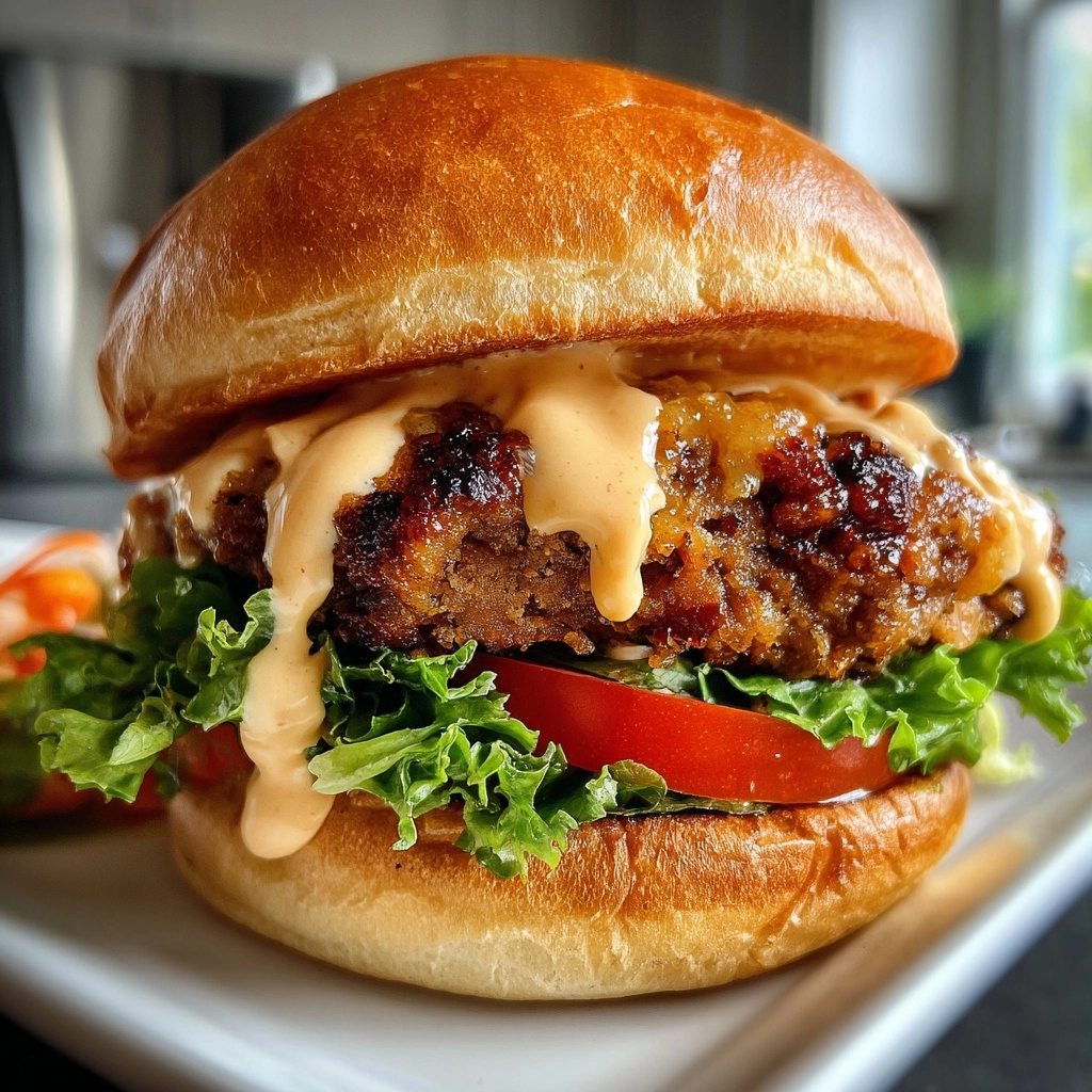 Smash Burgers with House Sauce