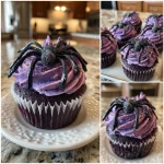 Spider Cupcakes for Halloween