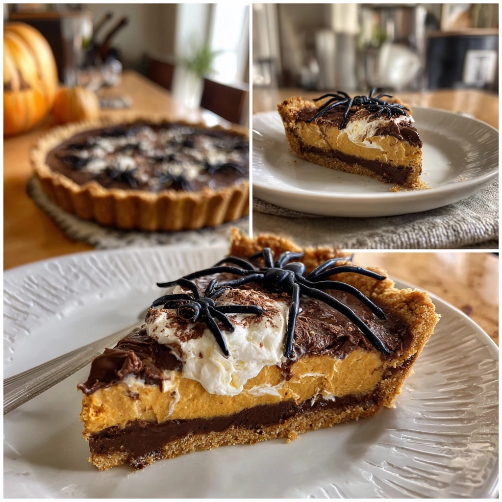 Spider Pie for Halloween