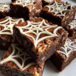 Spiderweb Brownies