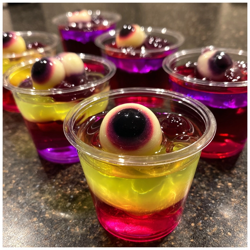 Spooktacular Halloween Eyeball Jello Shots for an Unforgettable Party!