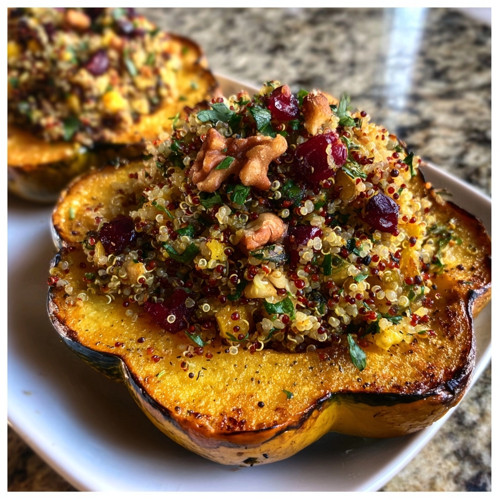 Stuffed Acorn Squash