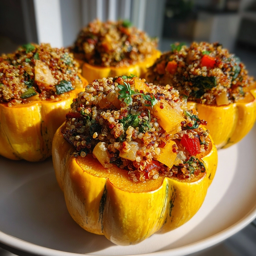 Stuffed Delicata Squash Boats