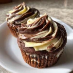 Swirled Chocolate Cupcakes