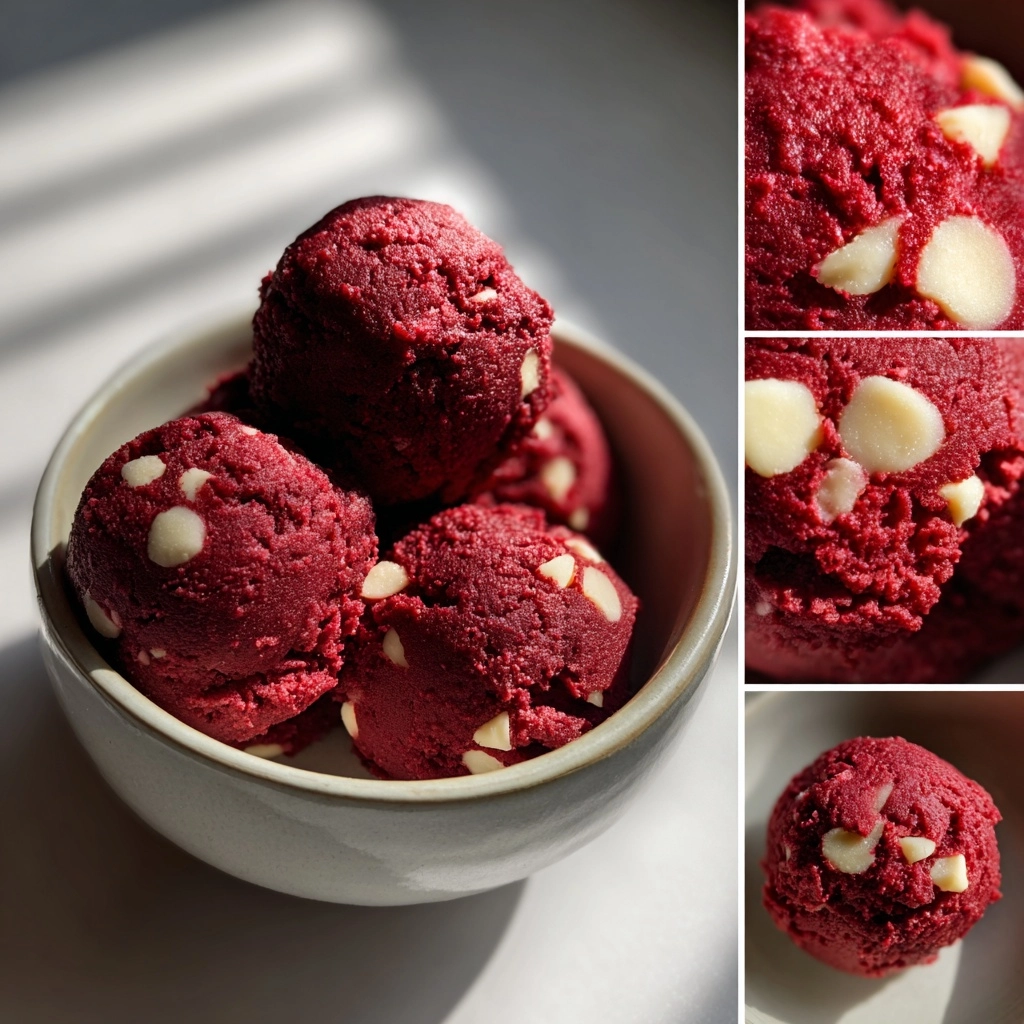 The Best Edible Red Velvet Cookie Dough Recipe