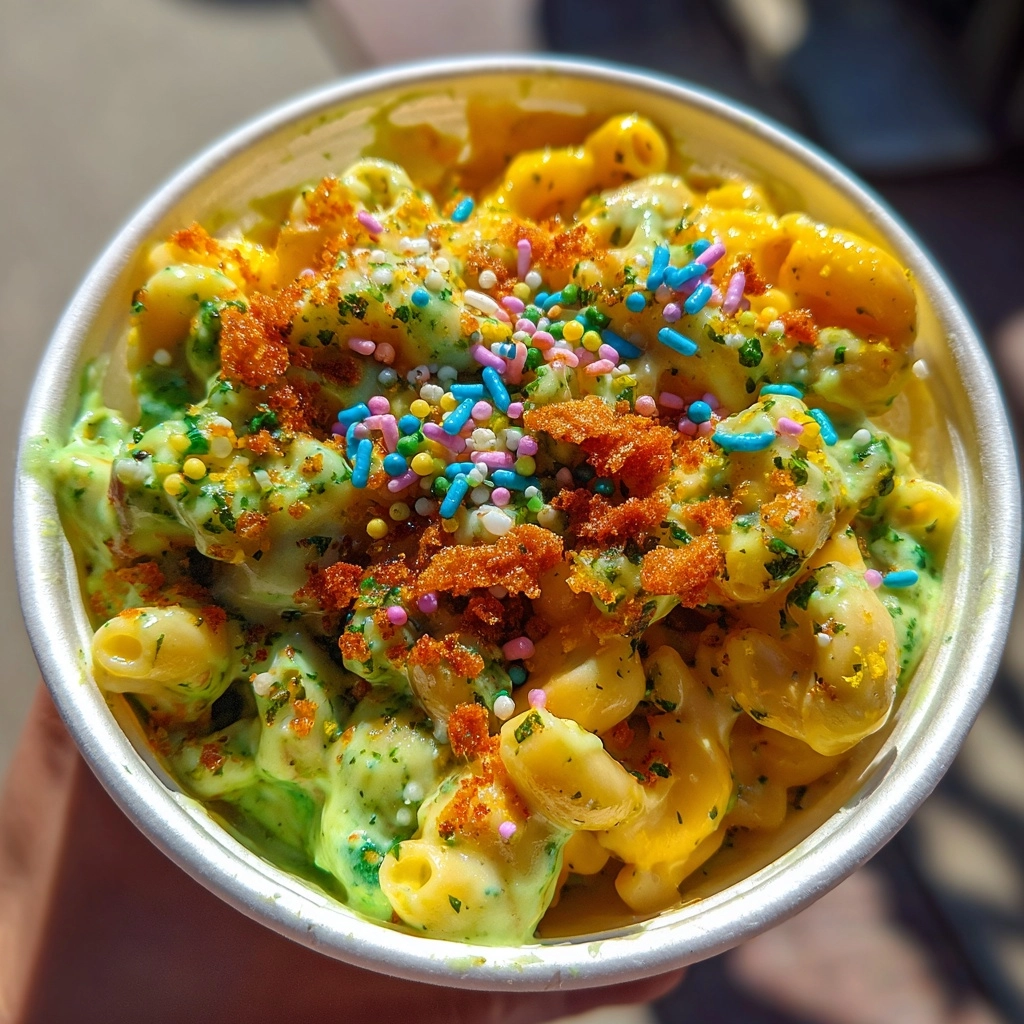 Toxic Waste Mac & Cheese