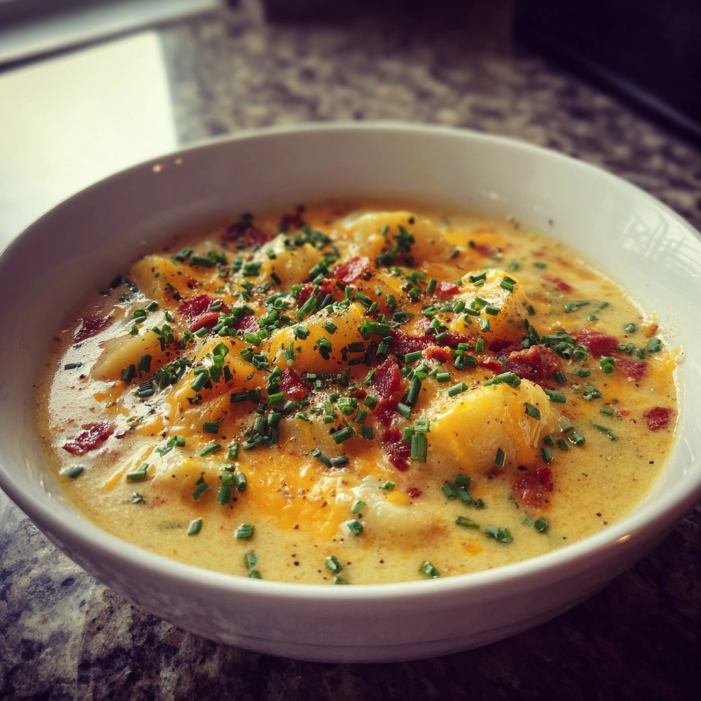 Ultimate Cheesy Baked Potato Soup Recipe for Cozy Nights