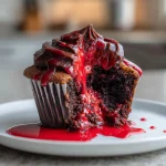 Vampire Bite Cupcakes