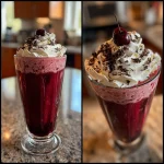 Vampire Bite Red Wine Milkshake