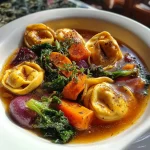 Vegetable Tortellini Soup