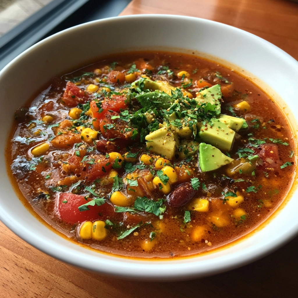 Vegetarian Taco Soup