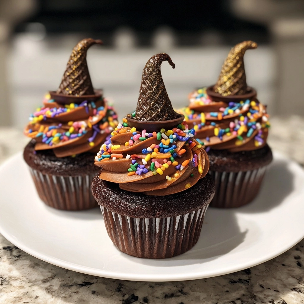 Witch Hat Cupcakes