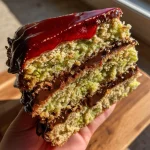 poisoned apple Halloween cake