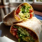 10-Minute Vegan Burrito Wraps