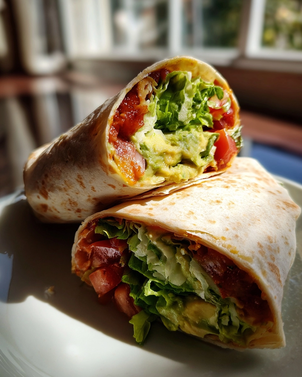 10-Minute Vegan Burrito Wraps