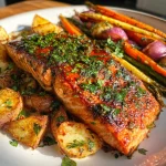 5-Ingredient Sheet Pan Salmon