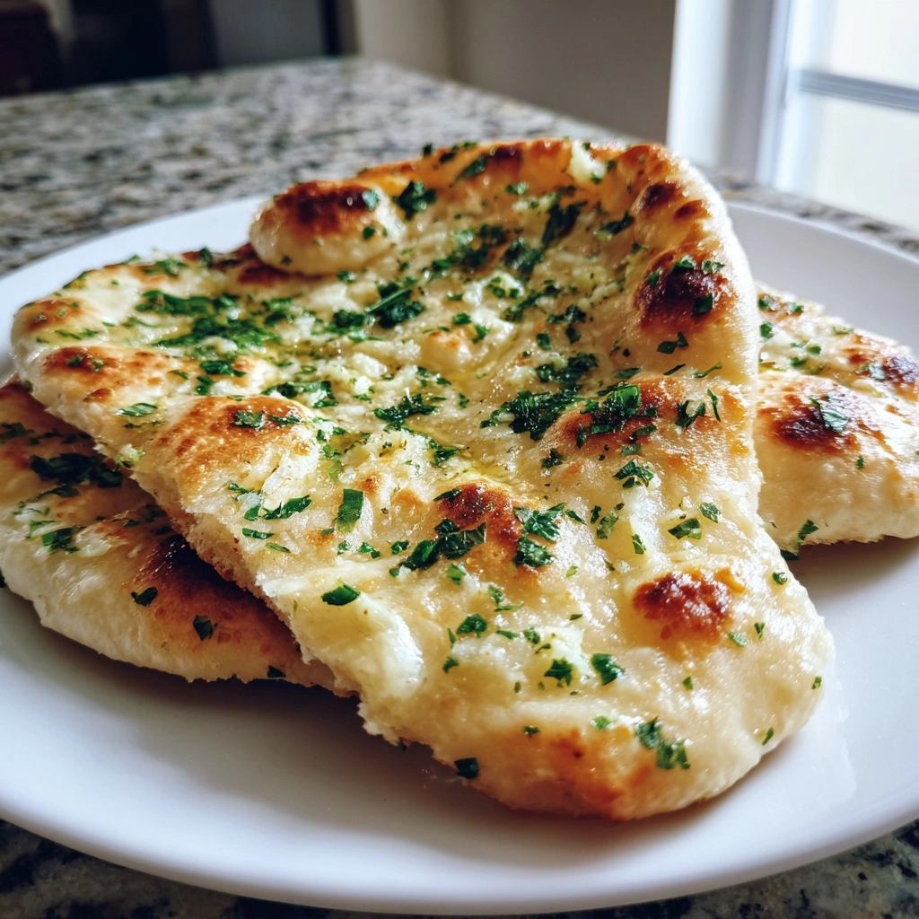 Artisan Garlic Naan Recipe