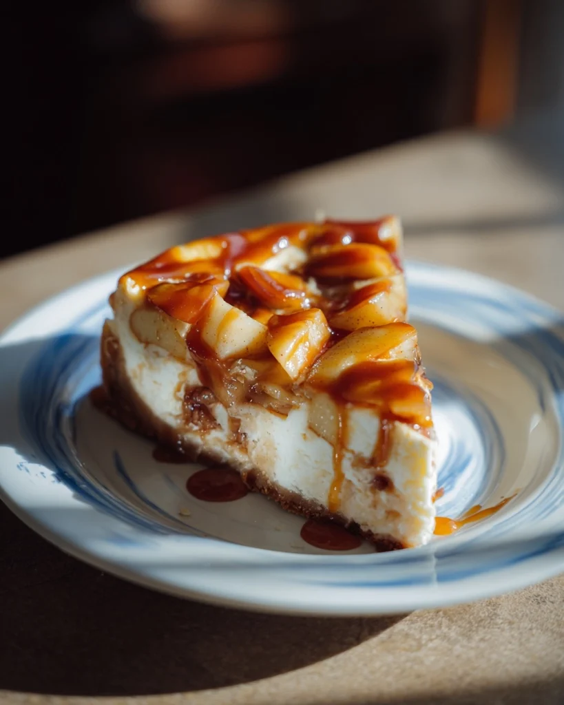 Caramel Apple Cheesecake Bars Recipe