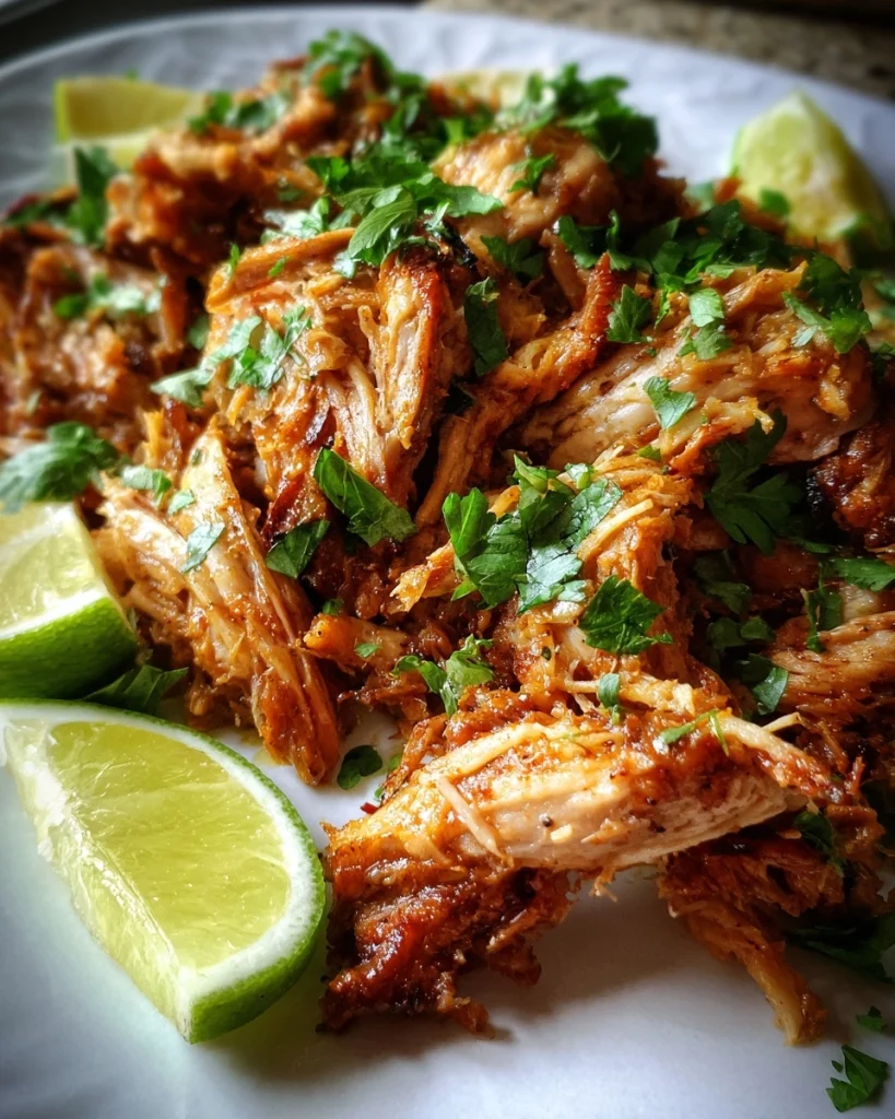 Chicken Carnitas (Slow Cooker or Instant Pot Version)